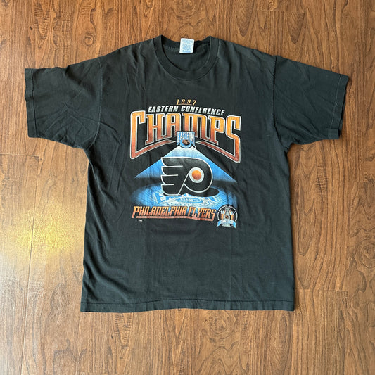 *VINTAGE* 1997 Flyers Eastern Conference Champs (FITS XLARGE)