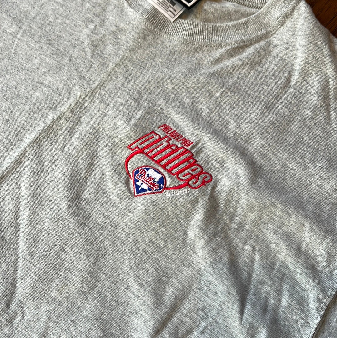 *VINTAGE* Phillies Stitch Tee (FITS XLARGE)