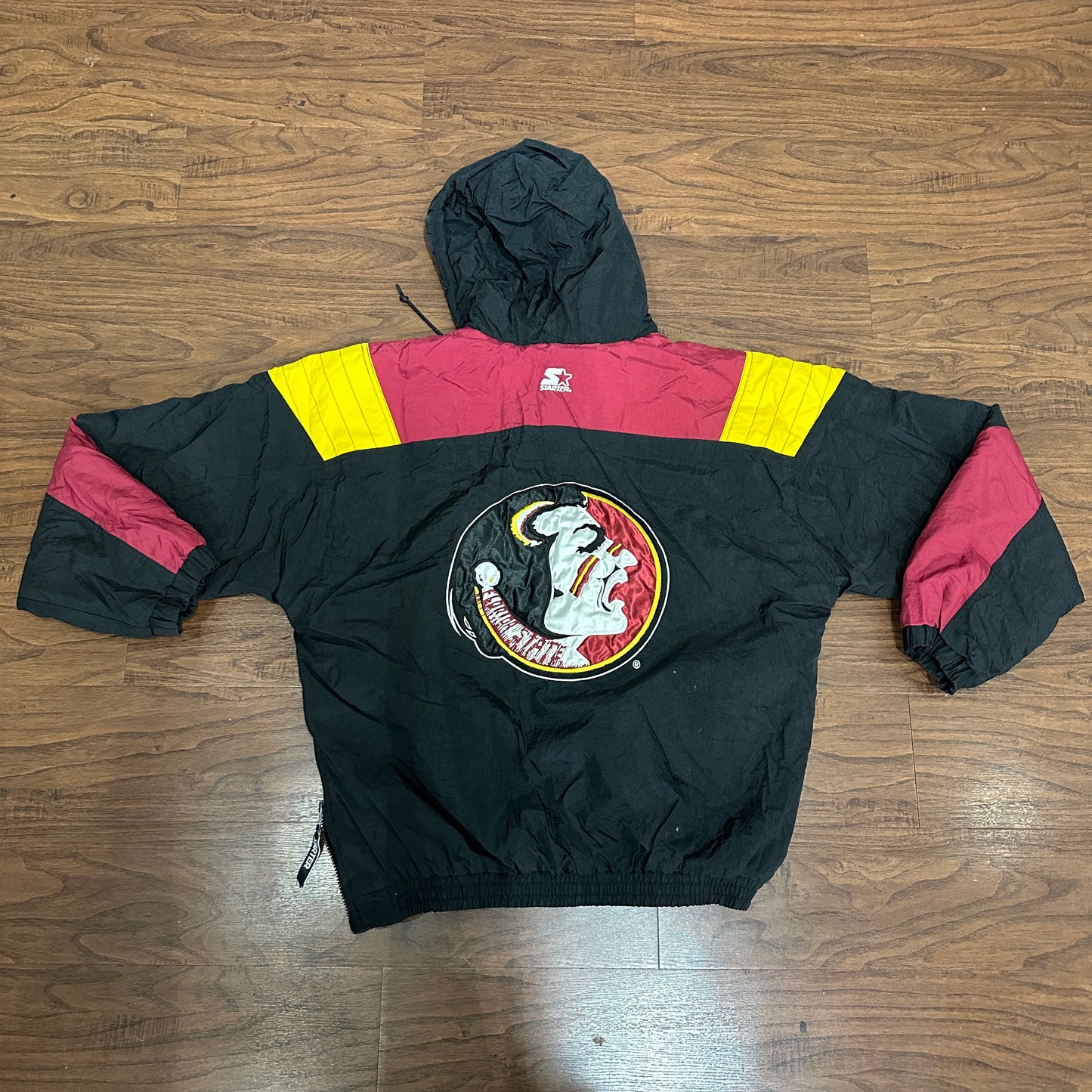 *Vintage* Florida State Sentinoles Starter Jacket (X-LARGE)