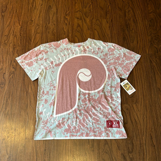 *VINTAGE* Phillies All Over Print Shirt (FITS LARGE)