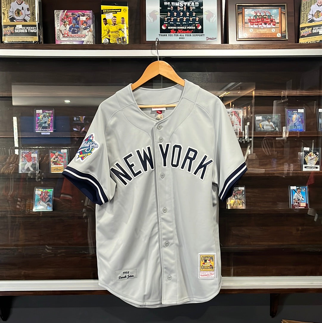 Mitchell And Ness MLB Yankies Grey Jersey (Mens) – Sports Connection