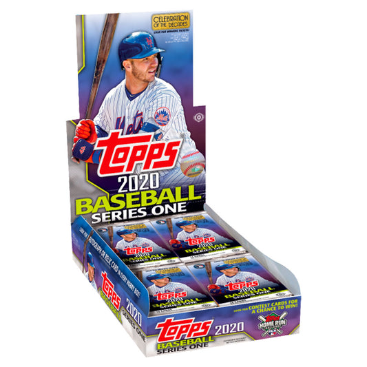 2020 Topps Series 1 Baseball Hobby Box Experience unmatched value and collectible fun with a 2020 Topps Series 1 Baseball Hobby Box! Each box includes 24 packs of 14 cards each, containing a mix of current and retired stars, promising hours of collecting bliss! Immerse yourself in the nostalgic hobby of card collecting today!