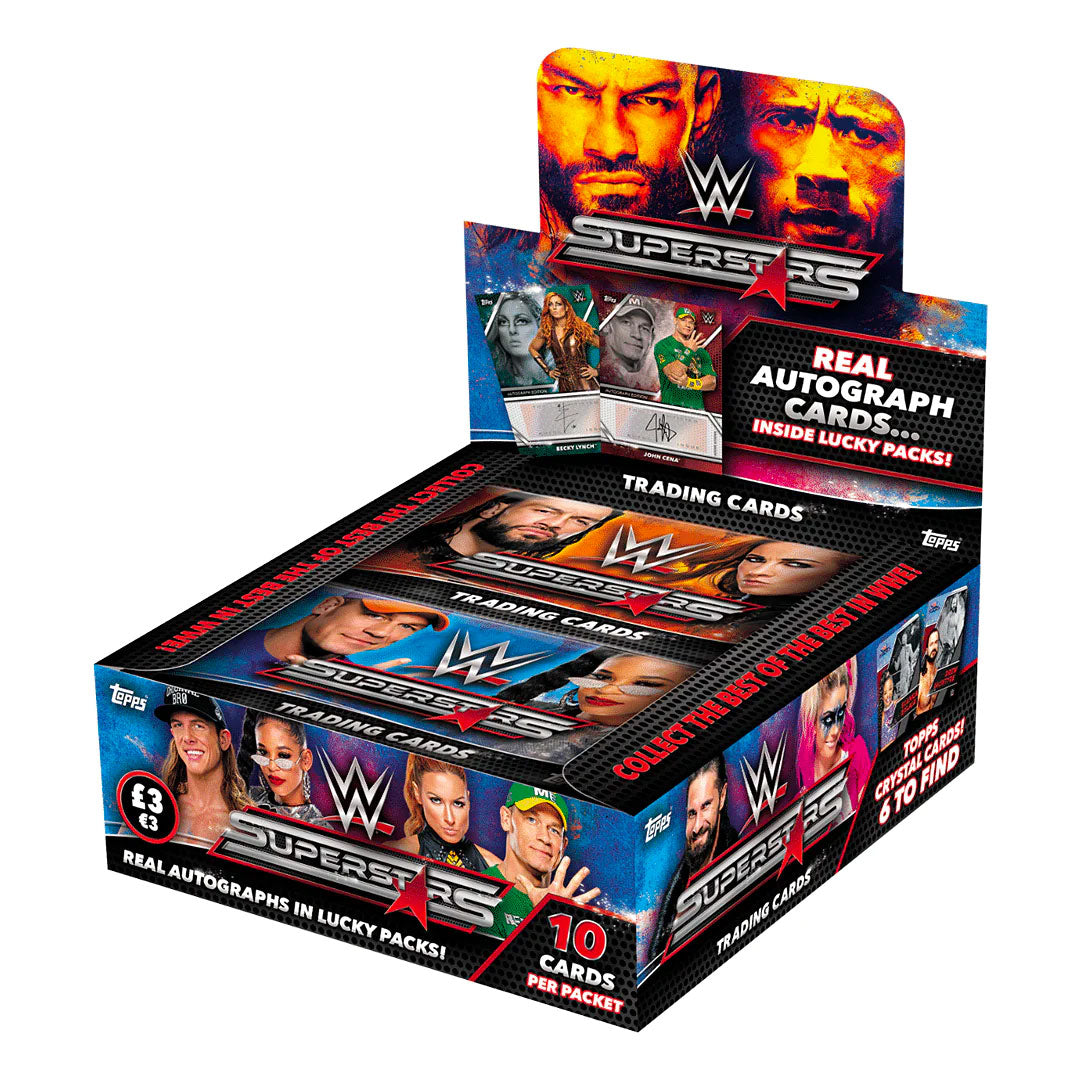 WWE BOXセット 2021 Topps WWE Superstars 20-Pack Box – Sports Connection
