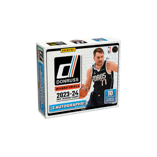 2023-24 Panini Donruss Basketball Choice Box Experience the thrill and excitement of collecting with the 2023-24 Panini Donruss Basketball Choice Box! Featuring the latest releases and exclusive inserts, this box is a must-have for any basketball fan. Get ready to add some serious value to your collection.