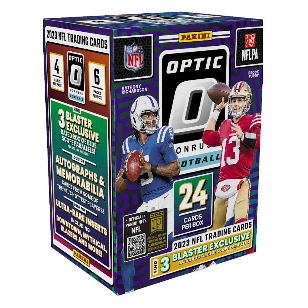 2023 Panini Donruss Optic Football Hobby Blaster Box Sports Connection 2023 Panini Donruss Optic Football Hobby Blaster Box Sports Connection