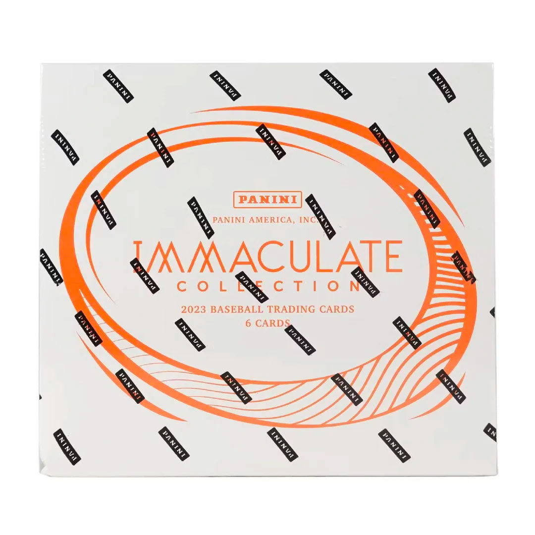 2023 Panini Immaculate Collection Baseball Hobby Box This 2023 Panini Immaculate Collection Baseball Hobby Box is an authentic piece of sports history! Includes 1 pack per box, pack contains 6 cards of the most rare and sought-after stars. Get your box and start collecting today!