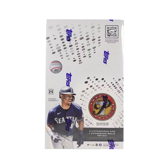 2023 Topps Pristine Baseball Hobby Box Unlock incredible value with the 2023 Topps Pristine Baseball Hobby Box! Each box is packed to the brim with unparalleled quality cards and guaranteed at least one autograph or relic card. Embrace the excitement and discover the undiscovered with every box!