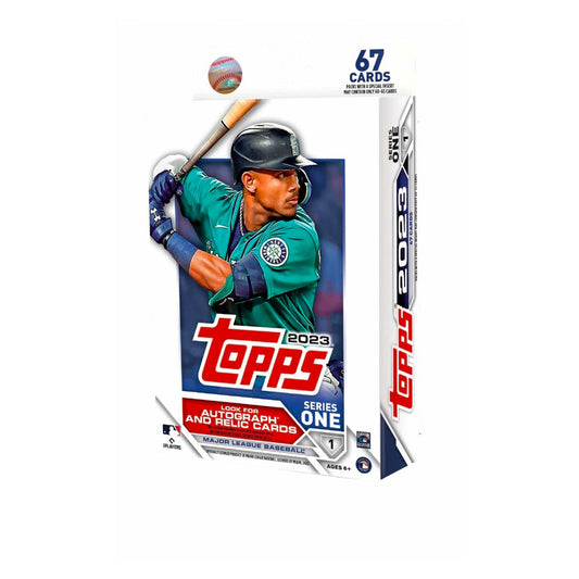 2023 Topps Series 1 Baseball Hanger Box Experience the thrill of opening 2023 Topps Series 1 Baseball Hanger Boxes! With 20 elite trading cards per pack, it's the perfect way to kick off the new season! Take the excitement to the next level and take home your own box today!