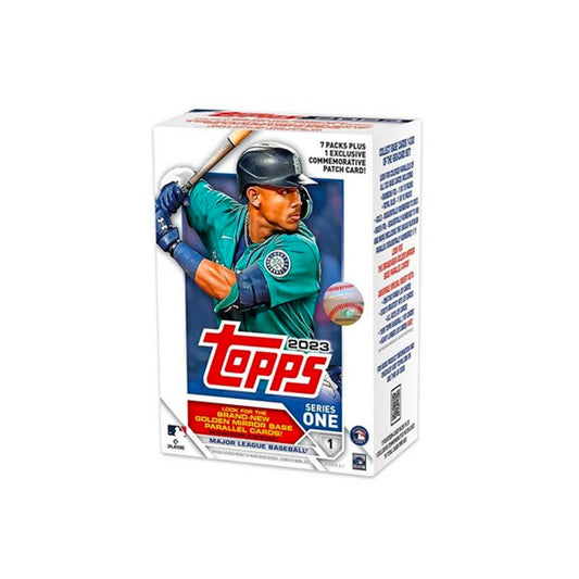 2023 Topps Series One Baseball Blaster Box Experience the thrill of opening a 2023 Topps Series One Baseball Blaster Box! Get the latest cards and unearth exciting surprises like autographs, game-used memorabilia, and rare inserts! It's the perfect way to start off the new season!