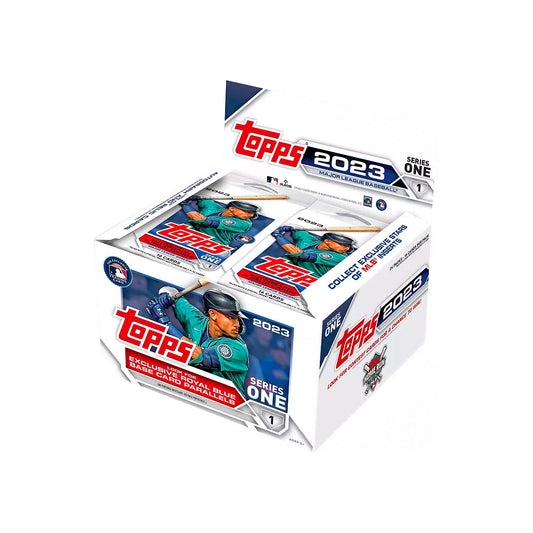 2023 Topps Series One Baseball Retail Box Unwrap the future of baseball with a 2023 Topps Series One Baseball Retail Box! Packed with 24 packs of 8 cards each, enjoy your favorite players in their latest cards for the cutting edge of baseball. Get ready to open up the season with a thrilling new experience.