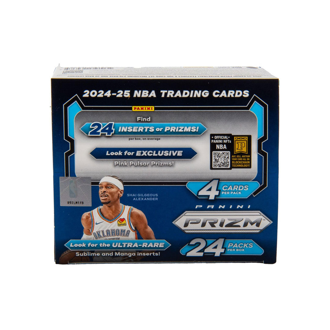 Unlock the excitement of the 2024-25 basketball season with the Panini Prizm Basketball Retail Box. Packed with vibrant cards featuring top rookies and star players, this box offers collectors a chance to discover rare parallels and exclusive inserts. Perfect for fans and collectors alike, it delivers thrilling moments and valuable additions to your collection. Don’t miss your shot to own a piece of the game’s future.