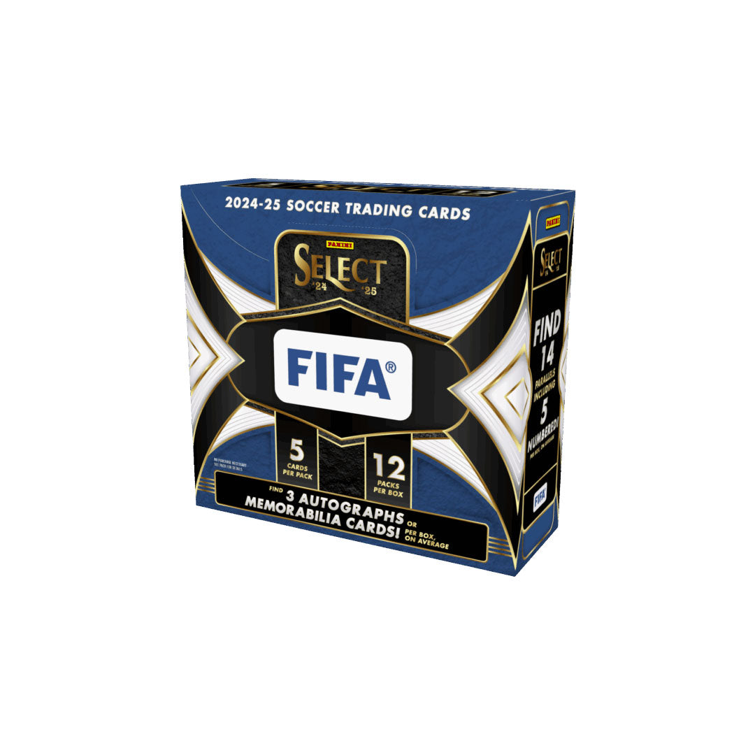 Experience the thrill of the 2024-25 Panini Select FIFA Soccer Hobby Box, packed with premium cards featuring top international stars and emerging talents. Each box offers a chance to uncover rare parallels, autographs, and limited-edition inserts that elevate your collection. Perfect for passionate soccer fans and collectors seeking excitement and value in every pack. Don’t miss your opportunity to own a piece of the beautiful game’s future.