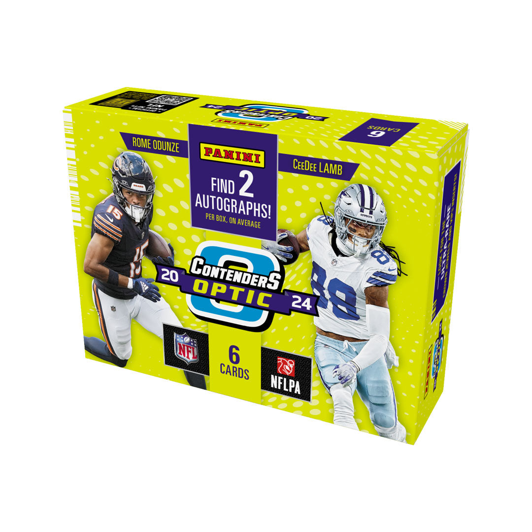 Experience the thrill of the 2024 Panini Contenders Optic Football Hobby Box, packed with high-quality cards featuring top rookies and stars. This box offers a chance to uncover rare autographs and vibrant inserts, perfect for collectors seeking excitement and value. Elevate your collection with premium designs and exclusive content that capture the spirit of the game. Don’t miss out on this must-have addition for any football card enthusiast.