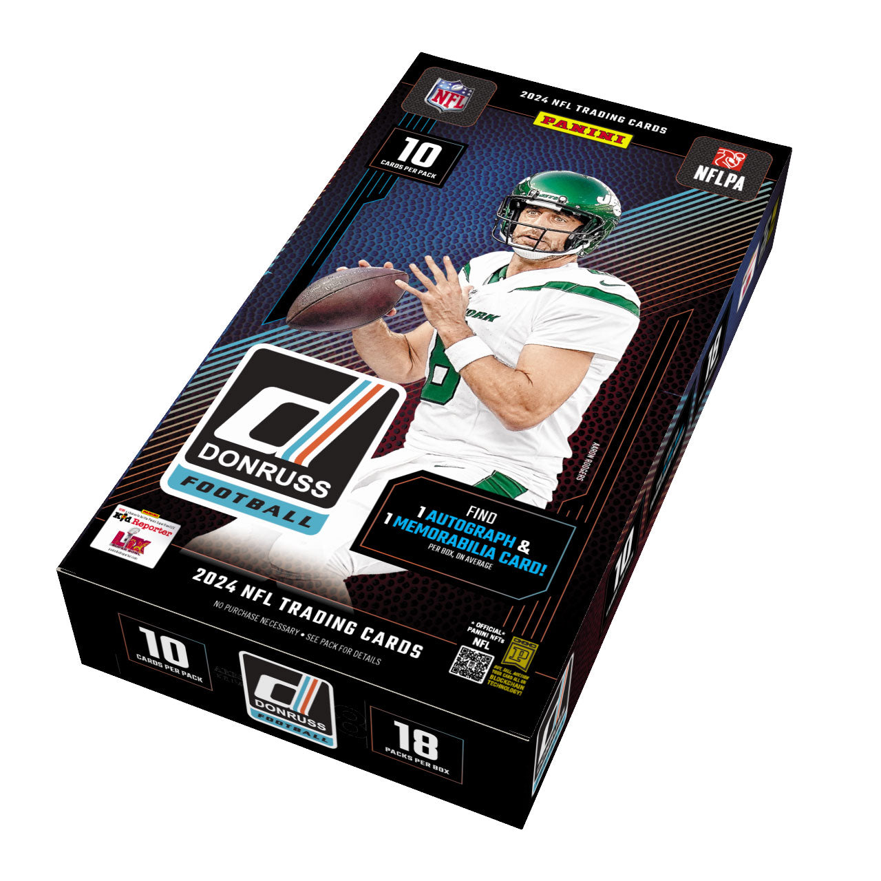 Experience the ultimate thrill of collecting with the 2024 Panini Donruss Football Hobby Box! With its exclusive set of features designed for the avid collector, this box offers endless possibilities to satisfy your football fandom. With guaranteed autographs and memorabilia, every pack will excite and surprise you. Build your collection and feel the excitement of the game!