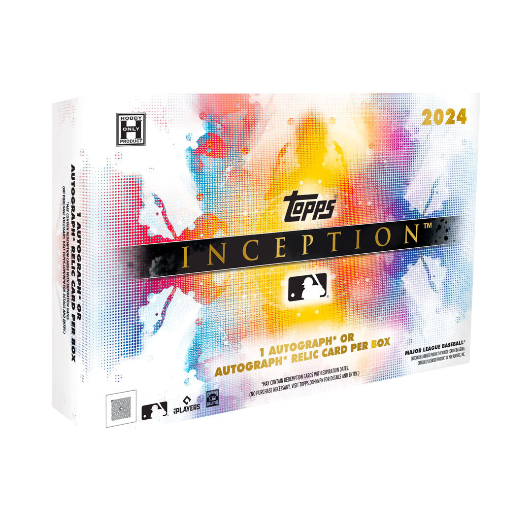 Discover the thrill of the 2024 Topps Inception Baseball Hobby Box, packed with premium cards featuring rising stars and established legends. Each box offers exclusive inserts and rare parallels, making it a must-have for collectors seeking unique additions to their collection. Elevate your hobby experience with high-quality designs and the excitement of uncovering valuable cards. Perfect for passionate fans and serious collectors alike.