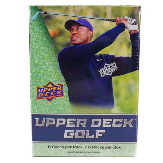 Introducing the ultimate golf experience with the 2024 Upper Deck Golf Blaster Box! Get ready to immerse yourself in the world of golf with this premium box that includes exclusive cards and collectibles. Perfect for avid golfers and collectors alike, this box is a must-have for anyone looking to take their love for the sport to the next level. Don't miss out on this opportunity to elevate your game!