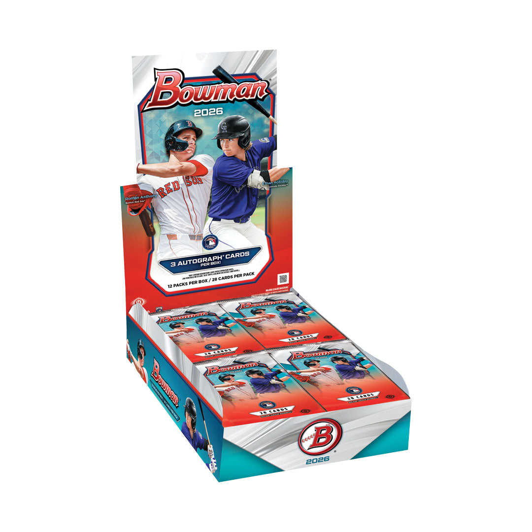 2026 Bowman Baseball Hobby Jumbo Box