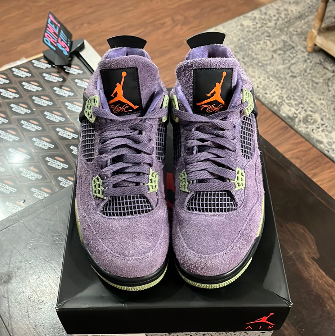 *USED* Air Jordan 4 Canyon Purple (size 8.5)