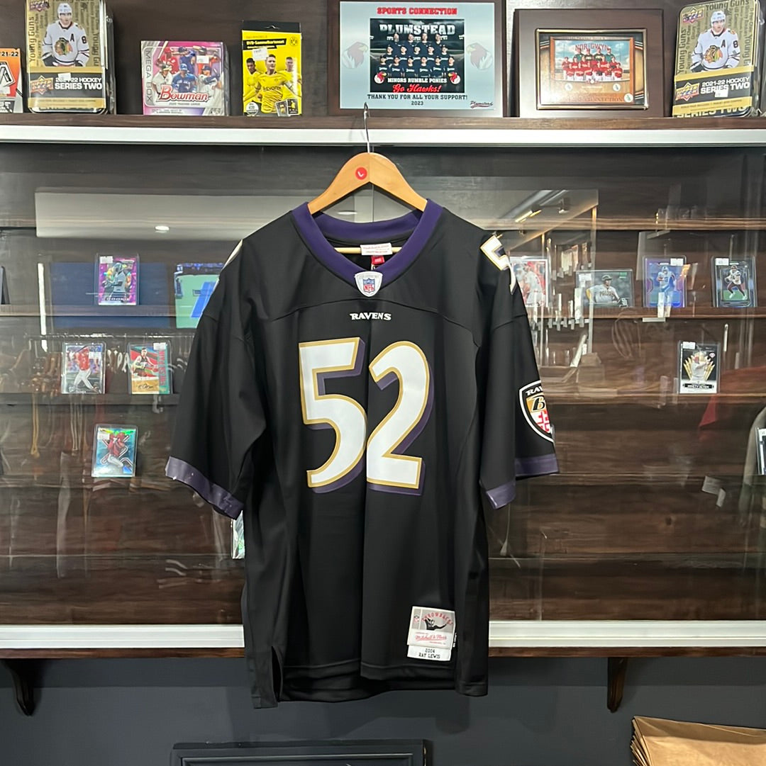 Mitchell And Ness NFL Legacy Jersey Ravens Lewis Black Purple (Mens) –  Sports Connection