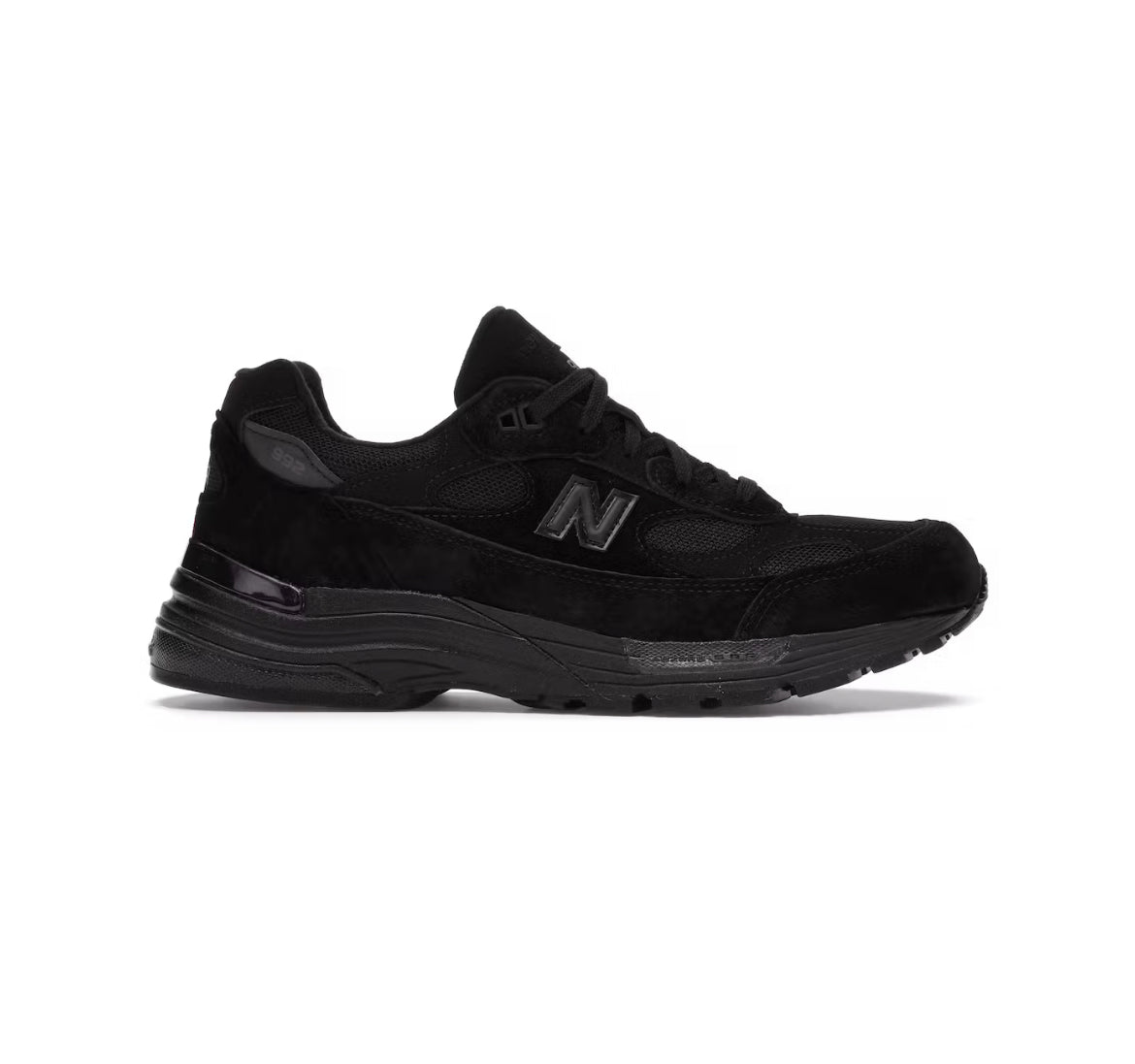 New Balance 992 Triple Black