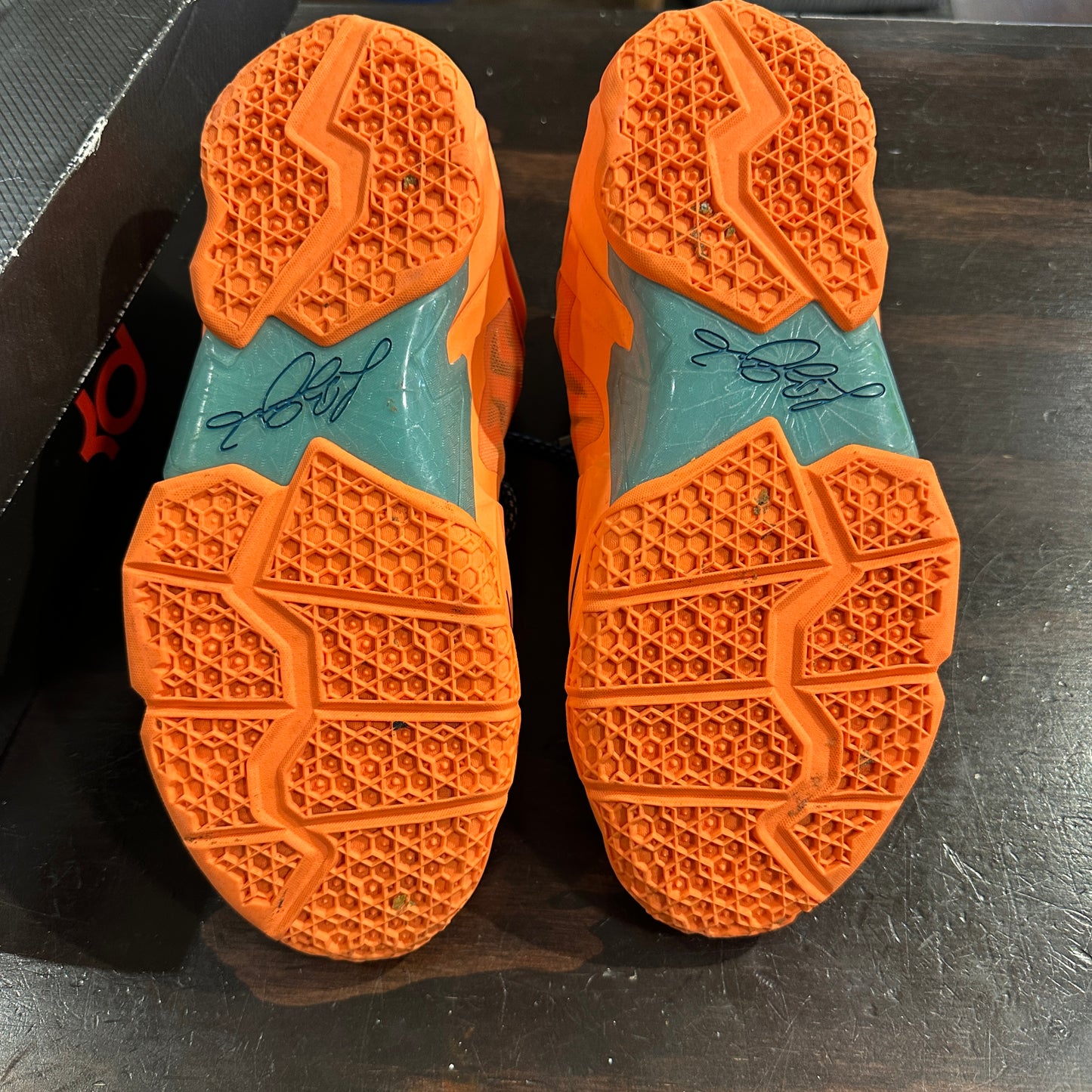*USED* Nike Lebron 11 Atomic Orange (size 5)