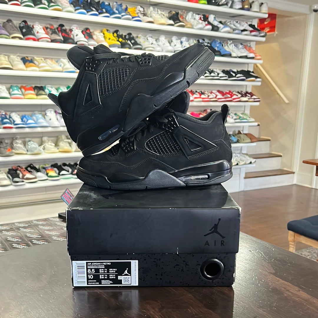 used jordan 4 black cat