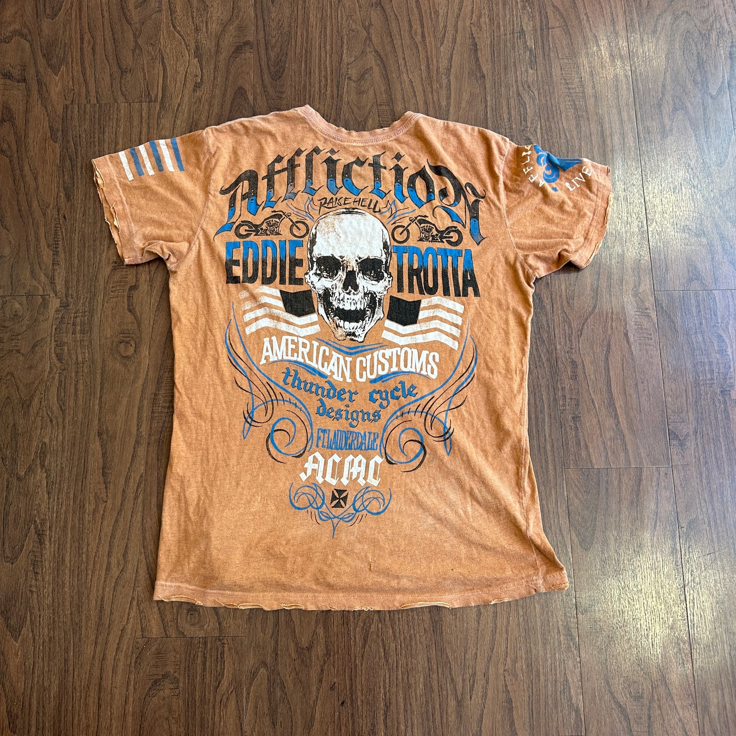 *VINTAGE* Eddie Trotta Affliction Tee (Fits LARGE)