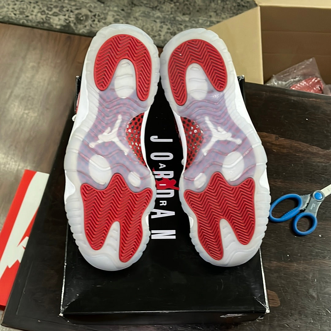 *USED* Jordan 11 High Cherry Red size 9.5