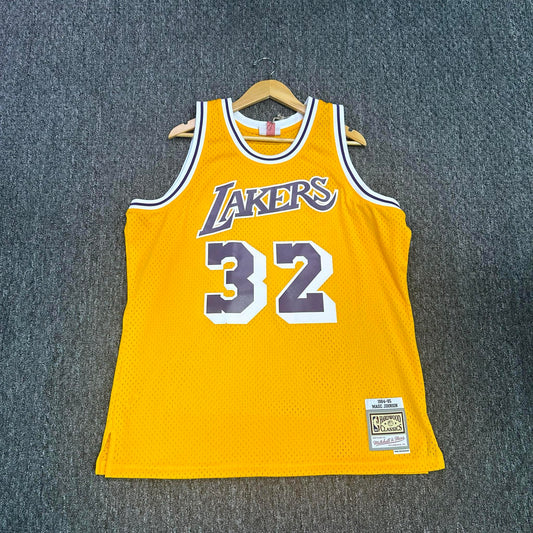 Mitchell And Ness NBA Swingman Jersey Lakers Johnson Yellow (Mens)