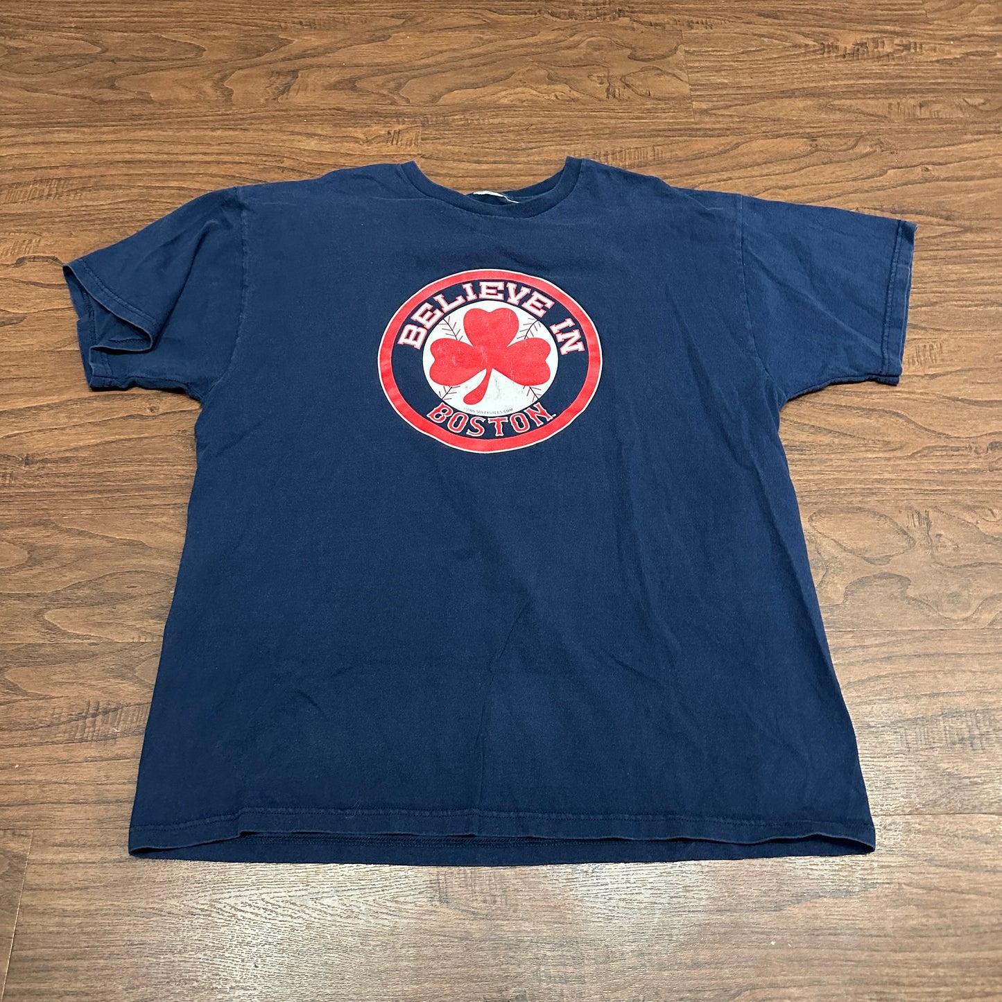 *VINTAGE* Believe in Boston Tee (FITS LARGE)