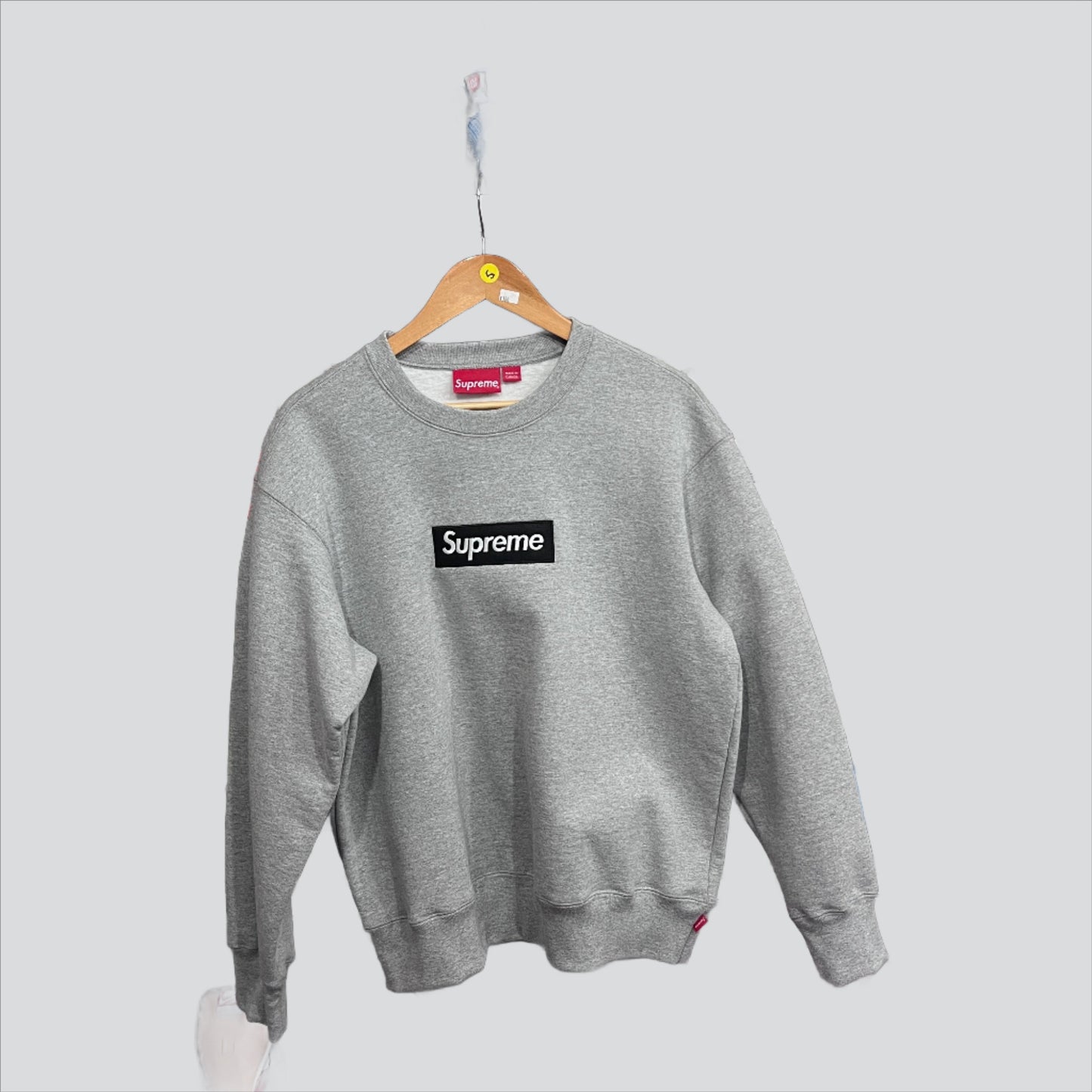 Supreme Box Logo Grey Crewneck