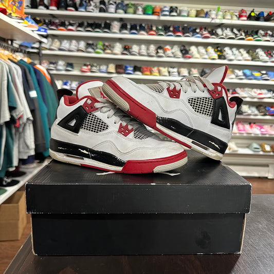 *USED* Air Jordan 4 Fire Red GS (size 5Y)