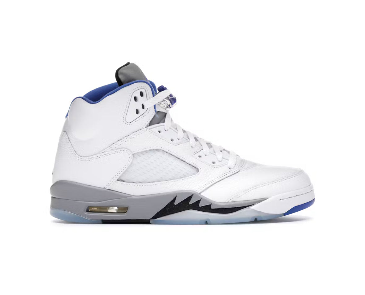 Nike Air Jordan 5 Retro White Stealth (Mens)