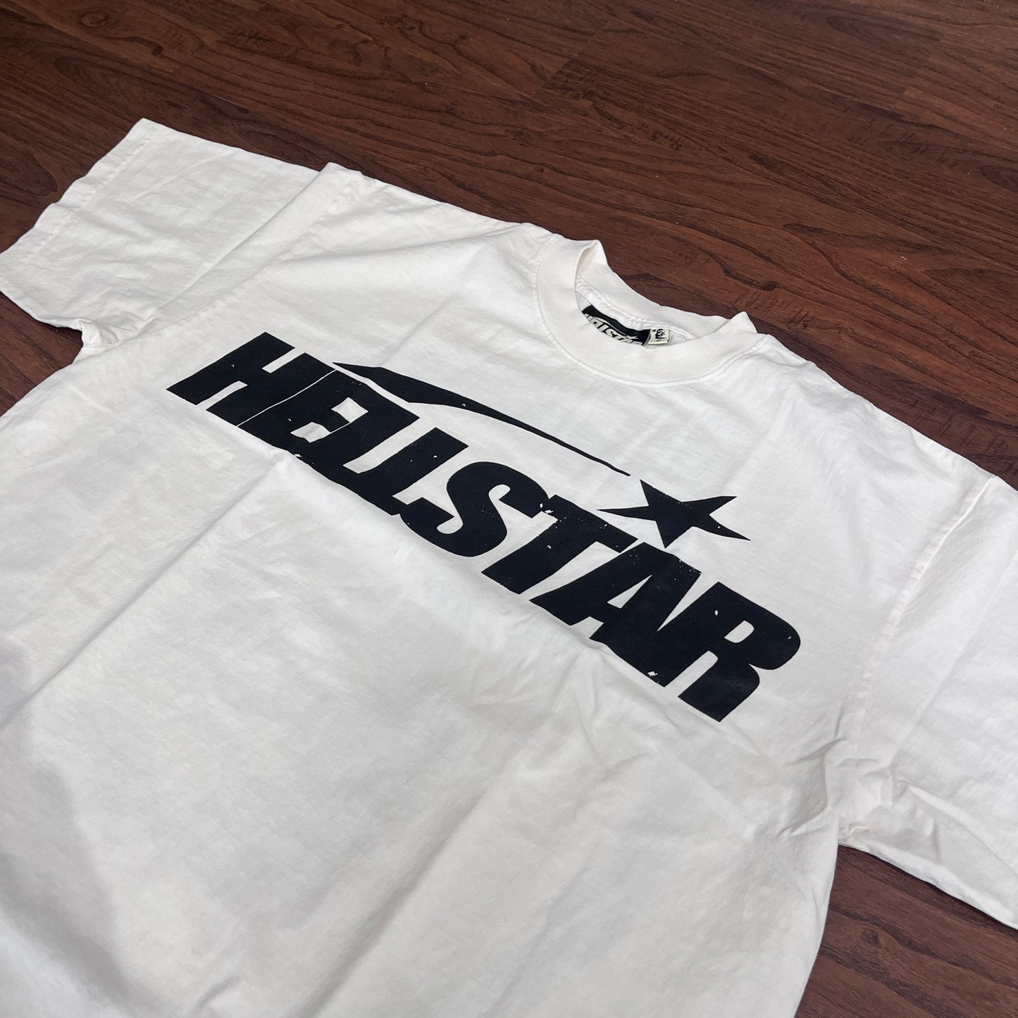 HellStar Studios Classic Logo Tee White/Cream