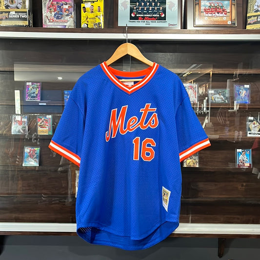 Mitchell And Ness MLB Mets Batting Practice Jersey  (Mens)