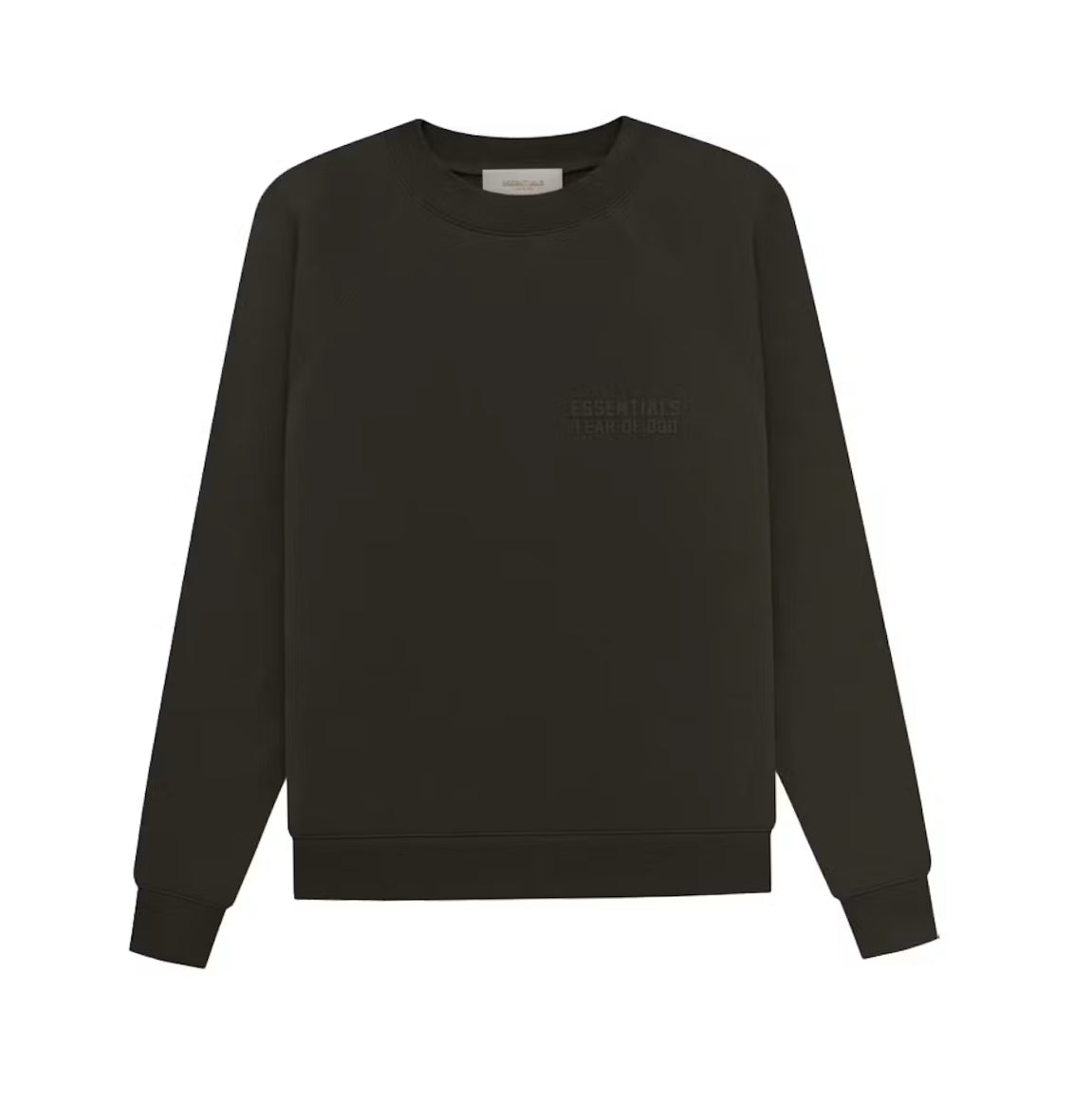 Essentials Fear of God Off Black Crew Neck