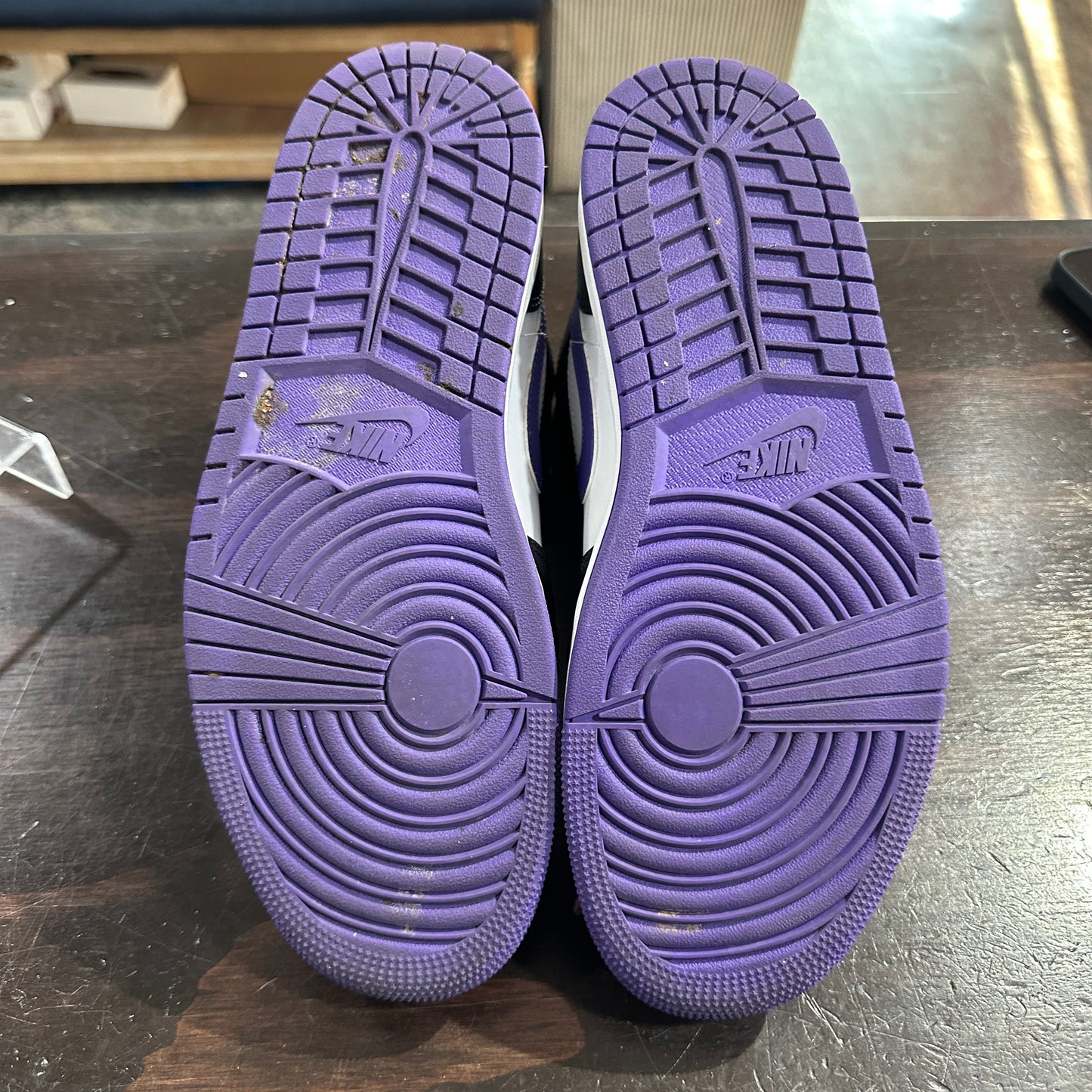 *USED* Jordan 1 Mid Court Purple (SIZE 9.5)