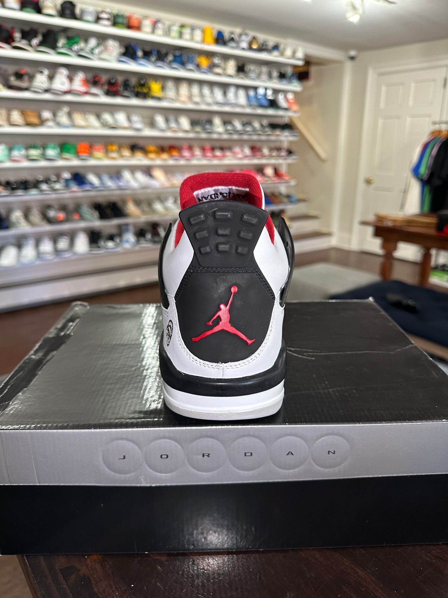 Nike Air Jordan 4 Retro Fire Red Mars Blackmon (2006)