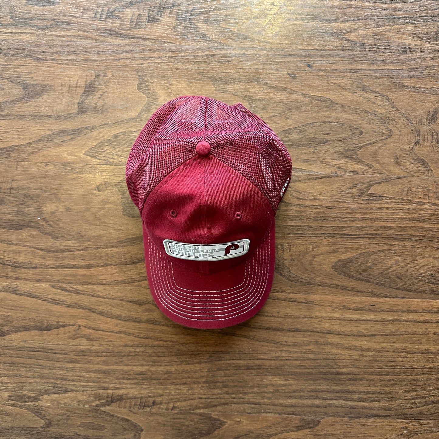 Phillies Red Net Hat