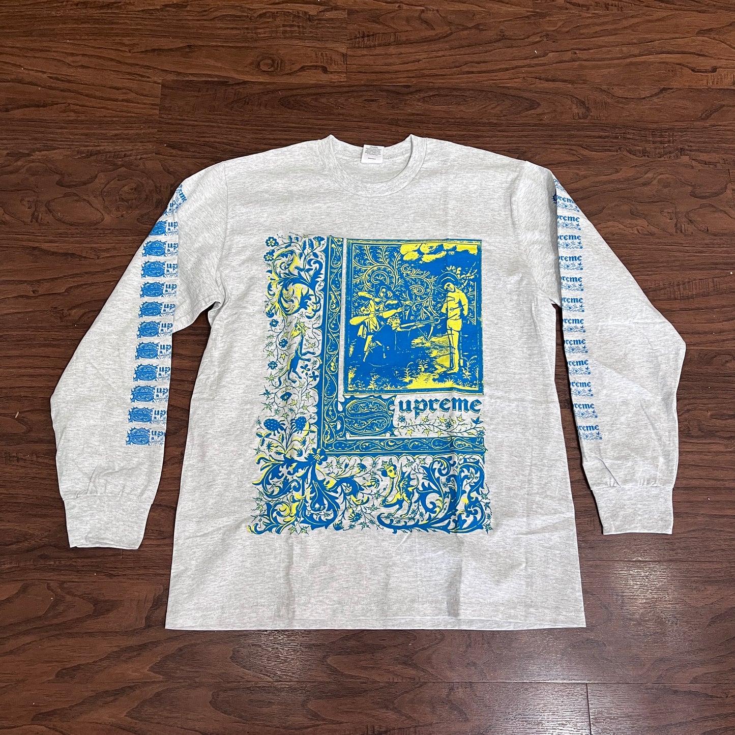 Supreme Script Long Sleeve Tee (Mens)