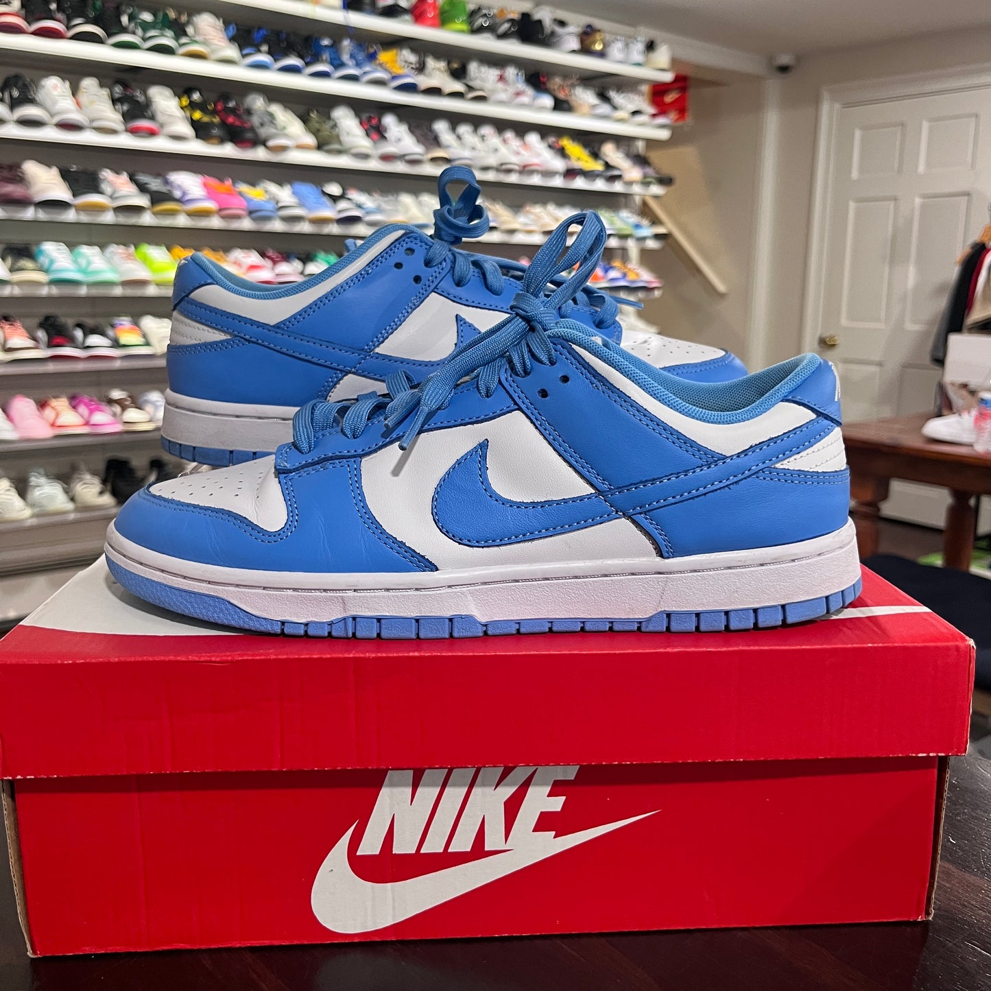 *USED* Nike Dunk Low UNC (SIZE 10)