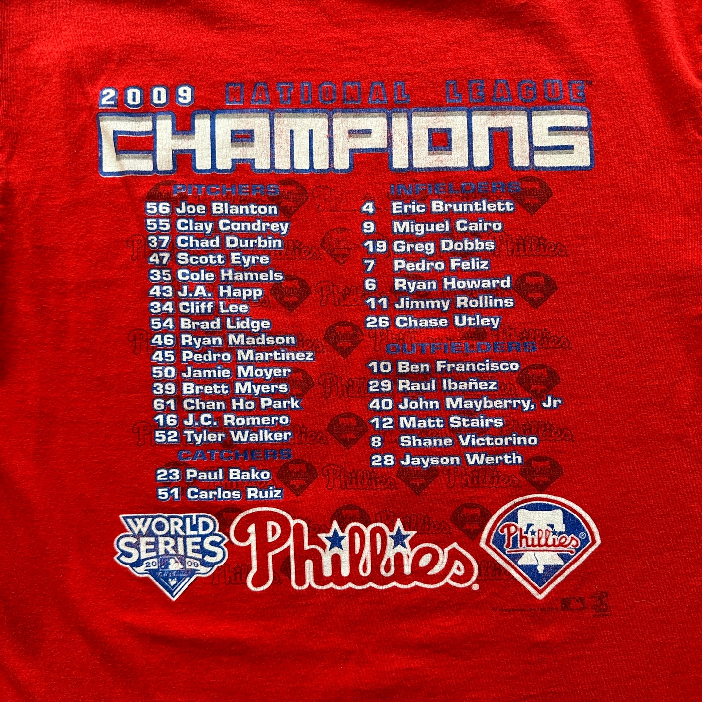 *VINTAGE* Phillies 2009 National League Champions Tee