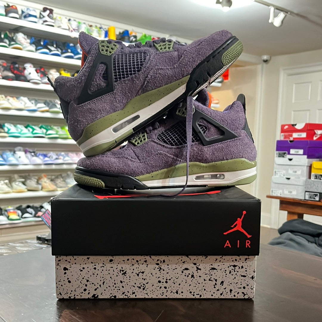 *USED* Air Jordan 4 Canyon Purple (size 8.5)