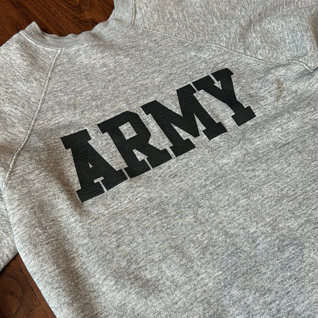 *VINTAGE* Army Crew Neck (FITS SMALL)