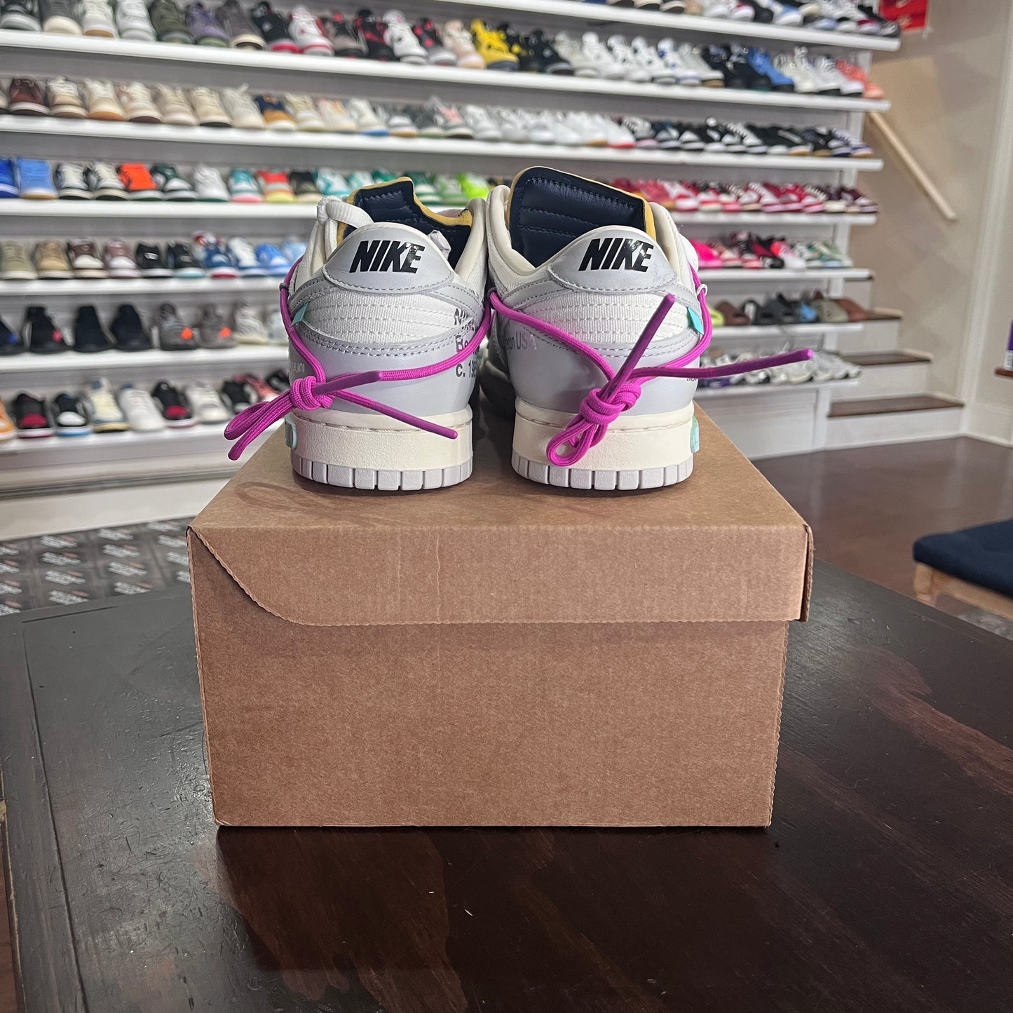 *USED* Nike Dunk Low Off White lot 30 of 50 (size 9.5) (Rep Box)
