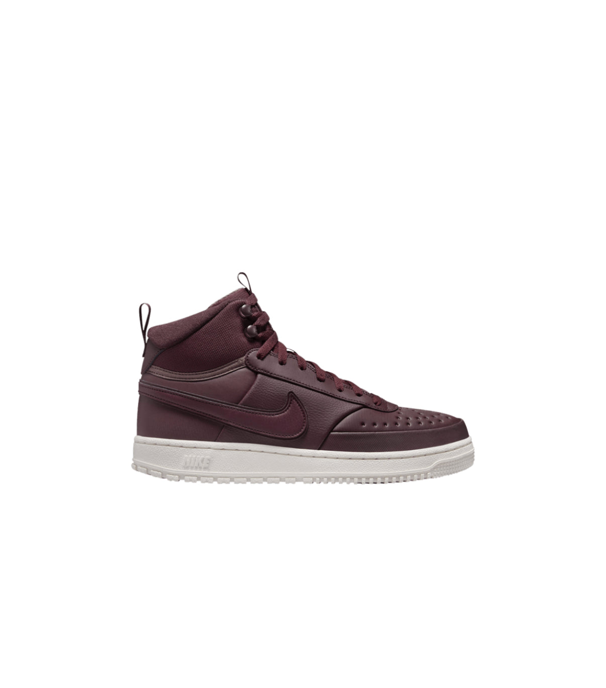 nike court vision mid burgundy nike high tops