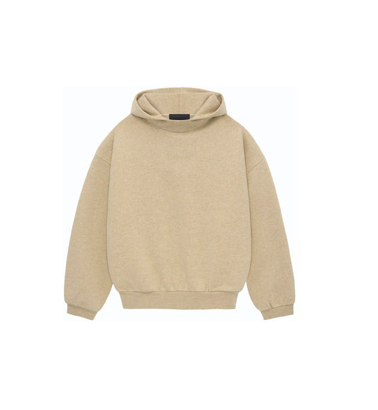 Essentials Fear Of God Gold Heather Hoodie
