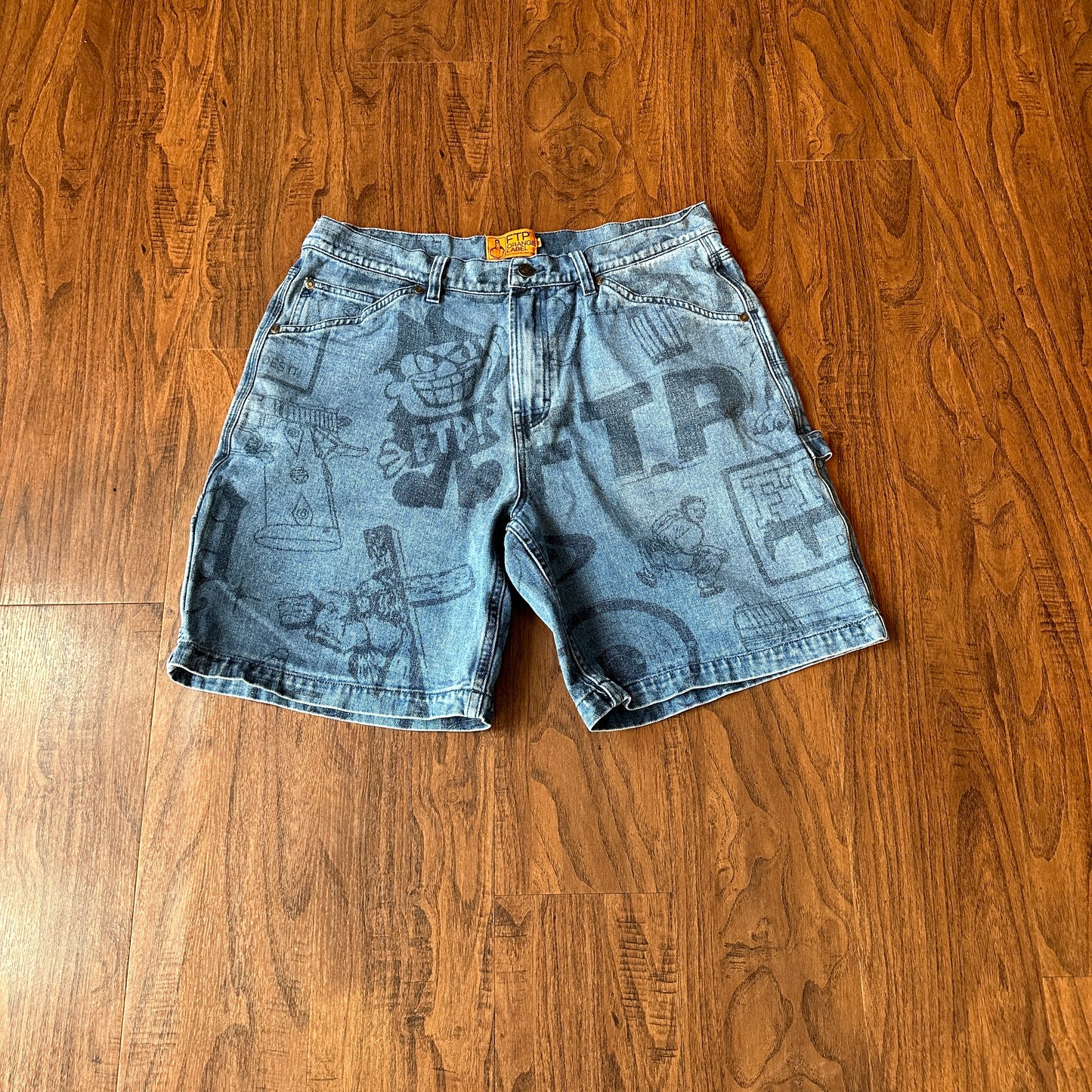 *USED* FTP Psycho Denim Short
