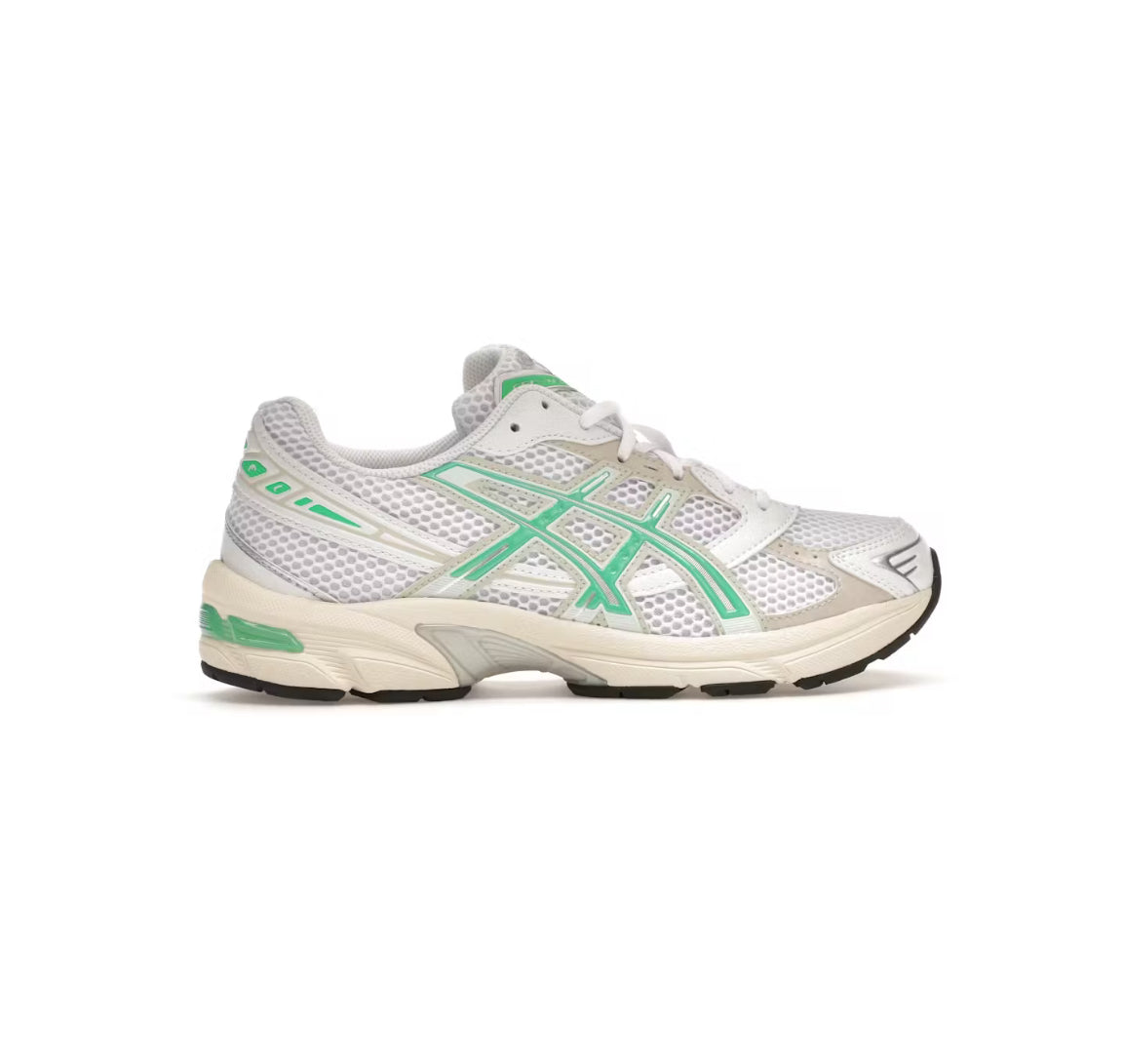 Asics Gel-1130 White Malachite Green Off White Midsole (Women’s)