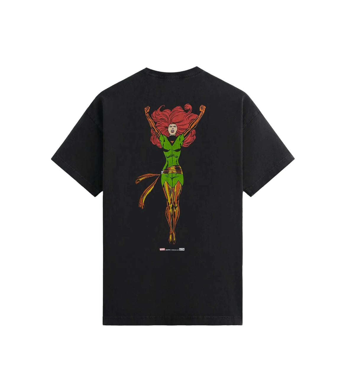 Kith x Marvel X-Men Phoenix Vintage Tee Black